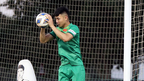 U23 Việt Nam: Hai Long trở lại tập luyện, Văn Toản đau nhẹ